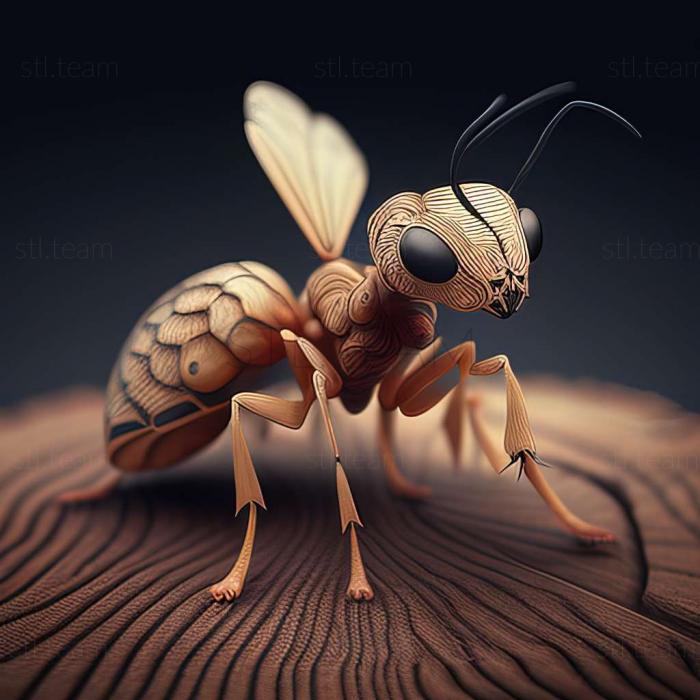 3D модель Lasius paralienus (STL)